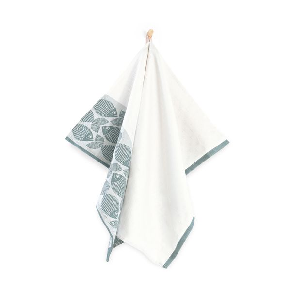 Zwoltex Zwoltex Unisex's Dish Towel Ryby Fala