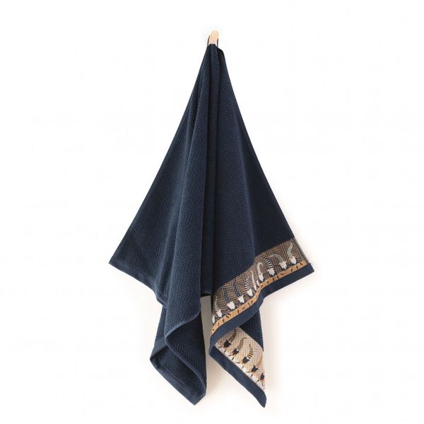 Zwoltex Zwoltex Unisex's Towel Gnom Navy Blue