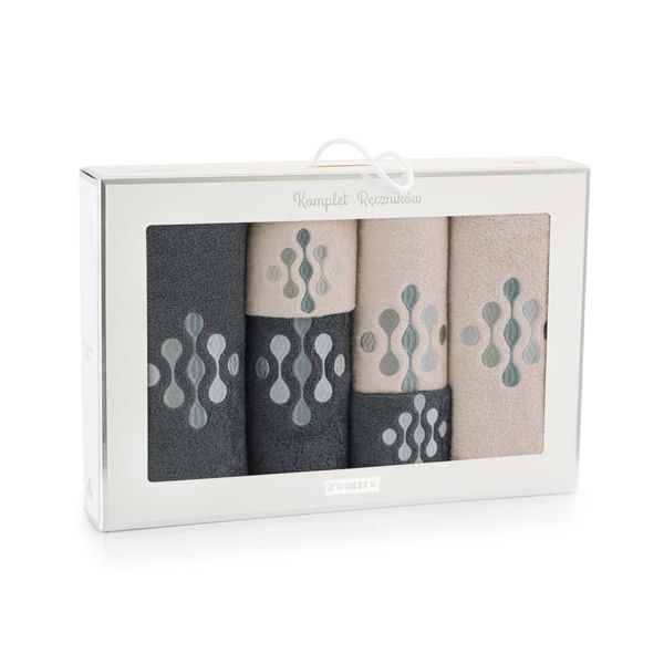 Zwoltex Zwoltex Unisex's Towel Set Krople