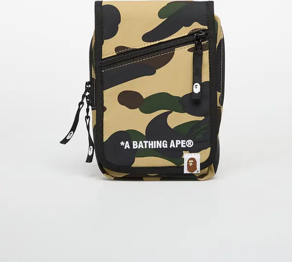 A BATHING APE A BATHING APE 1St Camo Phone Bag Yellow Universal