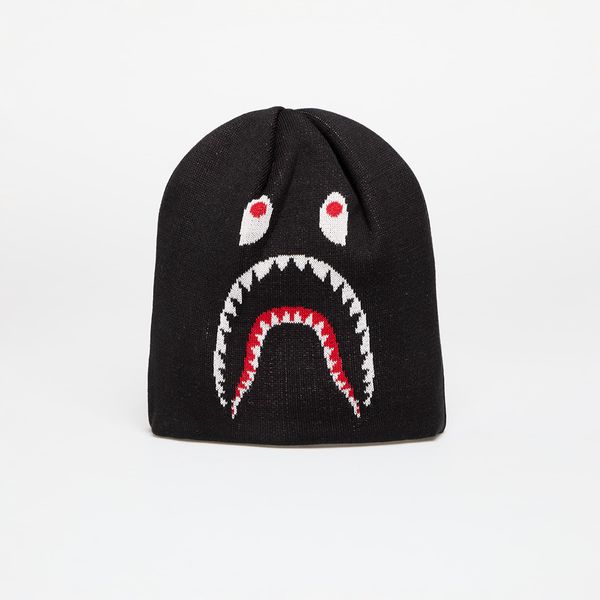 A BATHING APE A BATHING APE 2nd Shark Knit Hat Black Universal