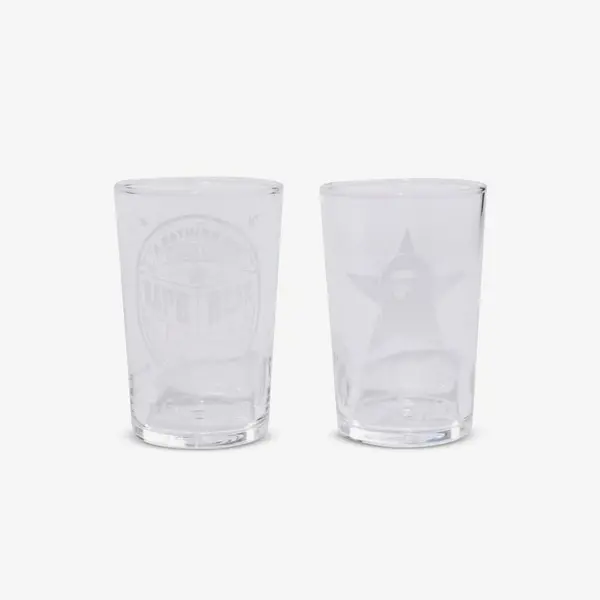 A BATHING APE A BATHING APE Bape Mini Glass Set Clear Universal