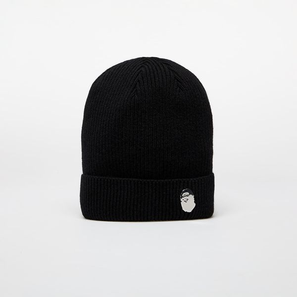 A BATHING APE A BATHING APE One Point Knit Cap M Black Universal