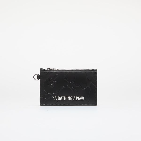 A BATHING APE A BATHING APE Solid Camo Card Holder Small Wallet Black Universal