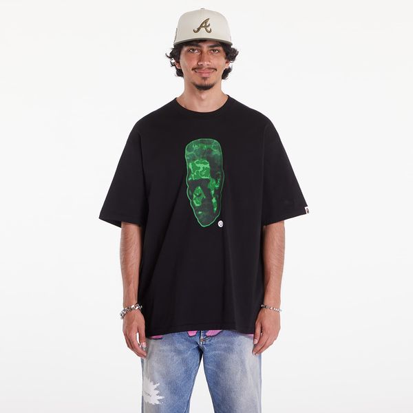 A BATHING APE A BATHING APE Spray Frankenstein Relaxed Fit Tee Black