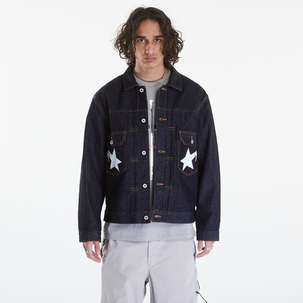 A BATHING APE A BATHING APE Sta Denim Jacket Type-02 Navy Blue