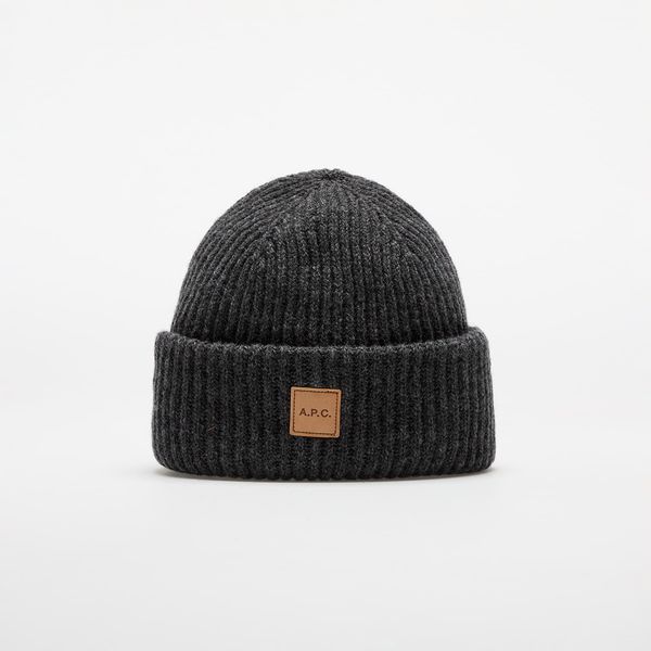 A.P.C. A.P.C. Michele Knit Beanie Grey 2