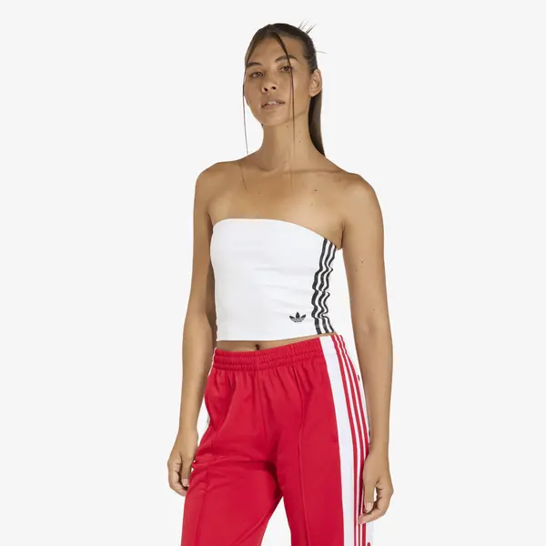 adidas Originals adidas 3 Stripes Tube Top White/ Black XL