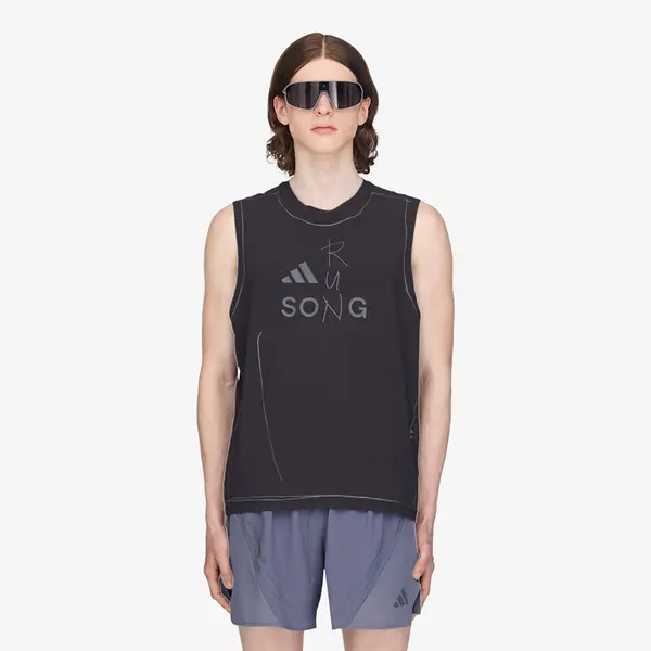 adidas Performance adidas Adi365 Sftm Running Tank Top Black L