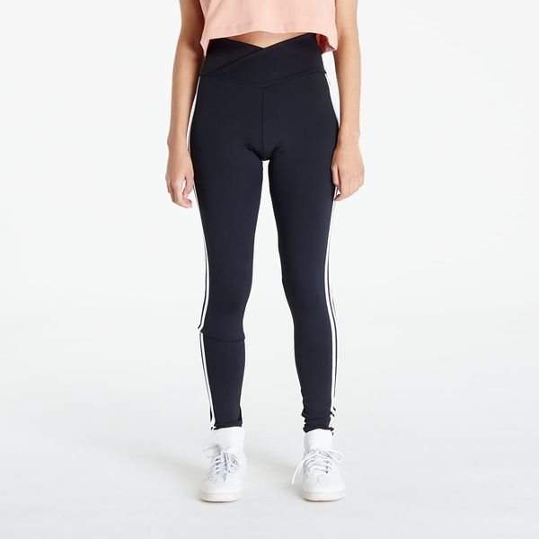 adidas Originals adidas Adicolor Classics 3-Stripes V-Waistband Leggings Black