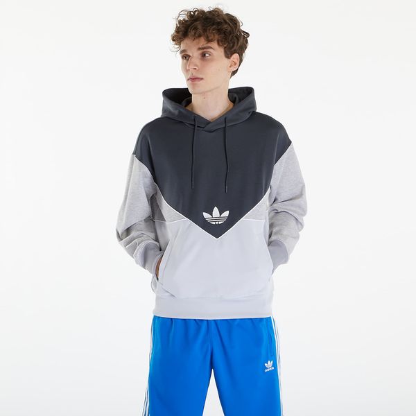 adidas Originals adidas Adicolor Cutline Hoodie Dark Grey Heather/ Light Grey Heather/ Medium Grey Heather