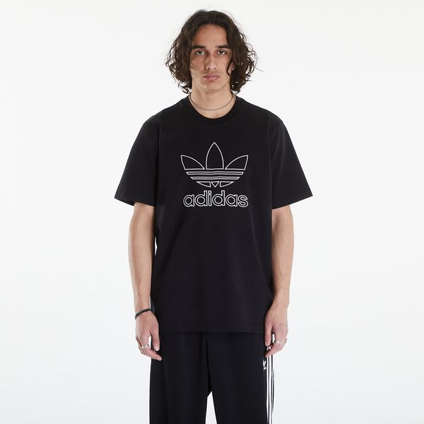 adidas Originals adidas Adicolor Outline Trefoil Tee Black