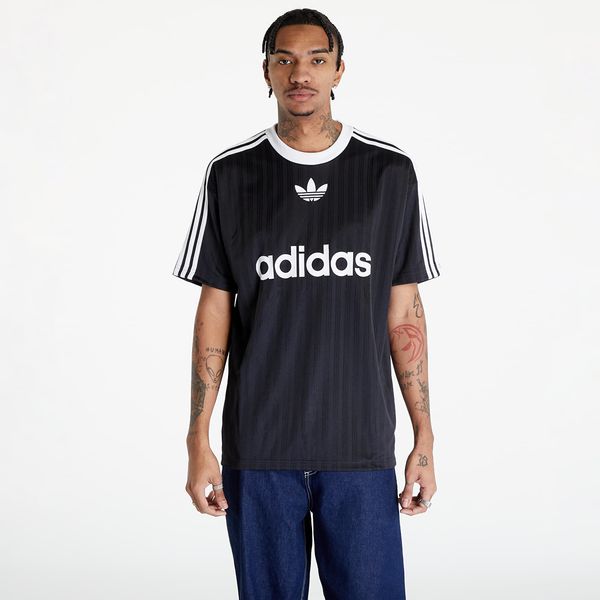 adidas Originals adidas Adicolor Poly Short Sleeve Tee Black/ White