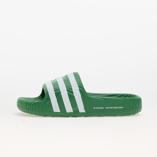 adidas Originals adidas Adilette 22 Preloved Green/ Ftw White/ Ftw White