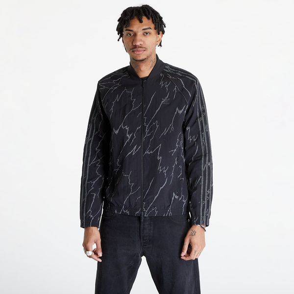 adidas Originals adidas Allover Print Sst Jacket Black