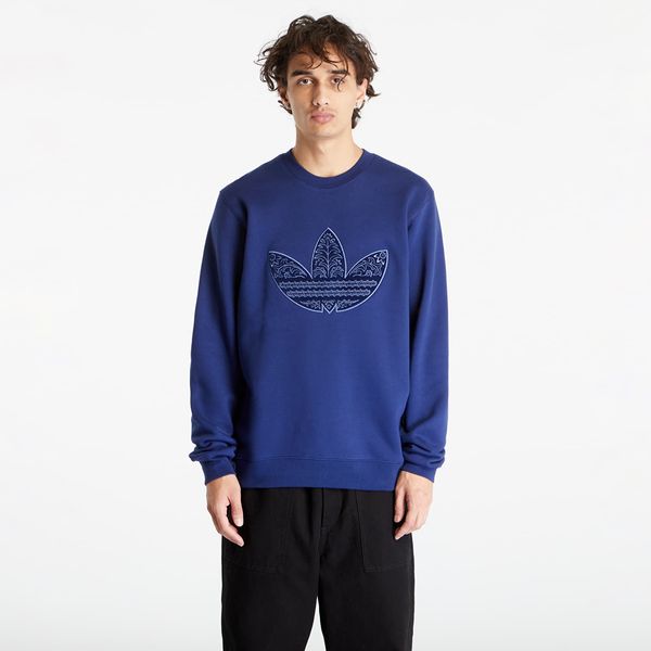 adidas Originals adidas Applique Crew Dark Blue