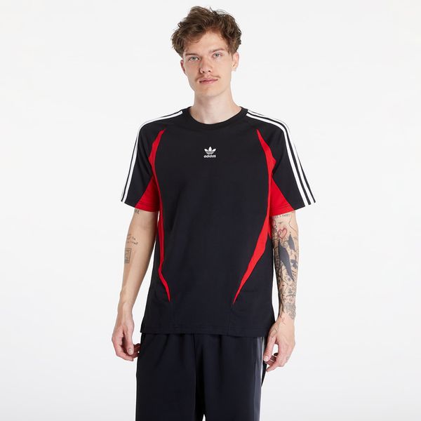 adidas Originals adidas Archive Short Sleeve Tee Black/ Better Scarlet