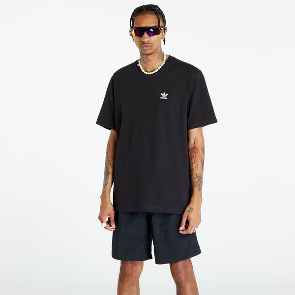 adidas Originals adidas Back+Front Trefoil Boxy Tee Black/ White