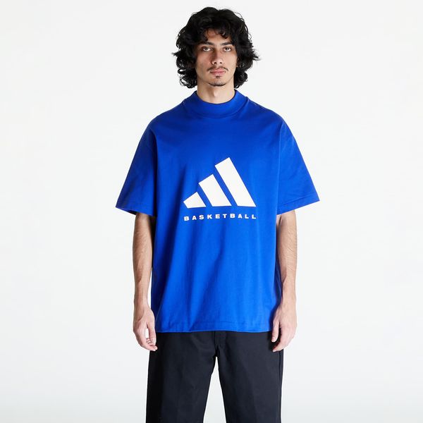 adidas Performance adidas Basketball Tee UNISEX Lucid Blue