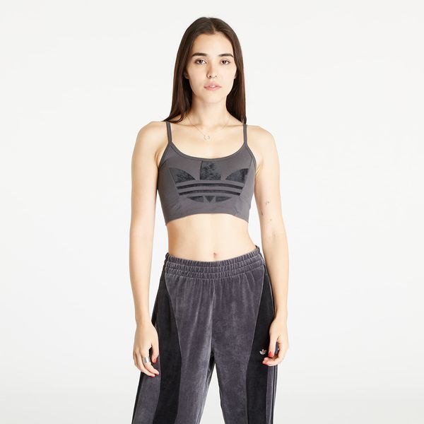 adidas Originals adidas Bra Top Grey Six