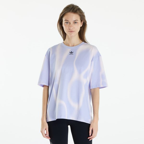 adidas Originals adidas Dye Allover Print T-Shirt Violet Tone