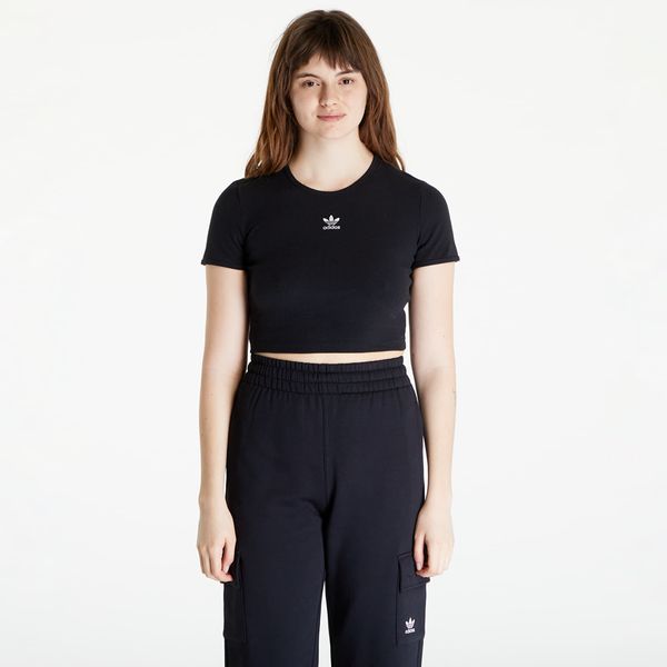 adidas Originals adidas Essentials Rib Tee Black