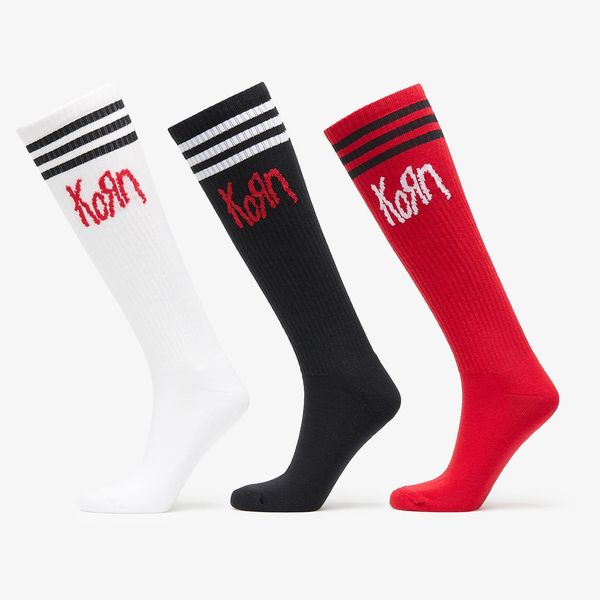 adidas Originals adidas Korn Socks White/ Black/ Better Scarlet M