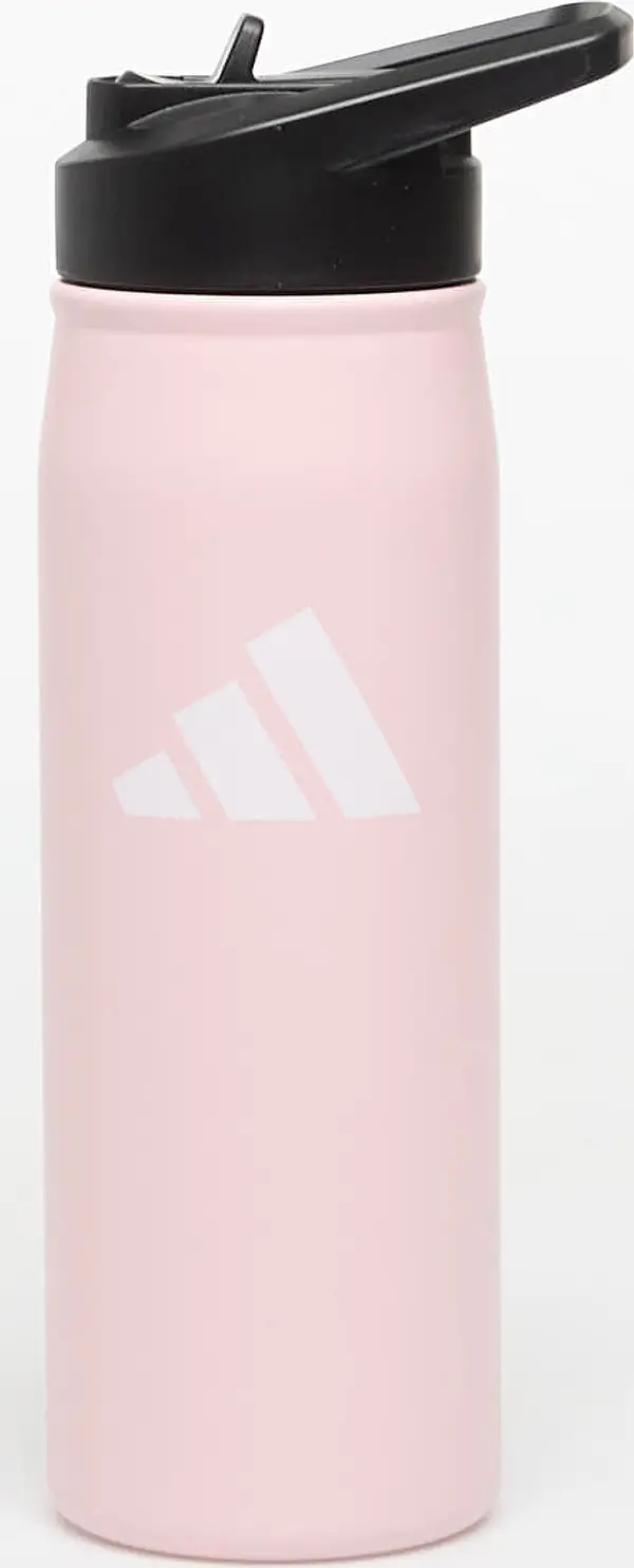 adidas Performance adidas Metal Water Bottle Straw 0.6 Liter Sandy Pink/ Black Universal