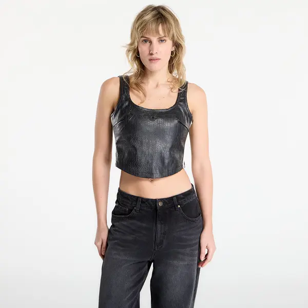 adidas Originals adidas Pleather Corset Black 12