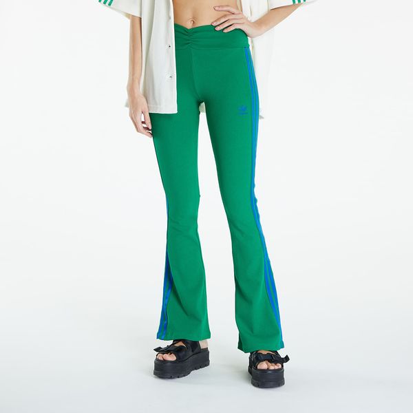 adidas Originals adidas Rib Flared Leggings Green