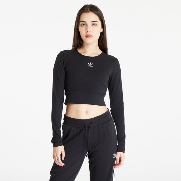 adidas Originals adidas Rib Longsleeve Tee Black