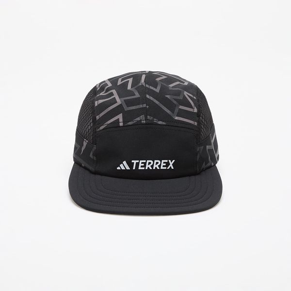 adidas Performance adidas Terrex HEAT.RDY 5-Panel Graphic Cap Black/ Charcoal/ White M