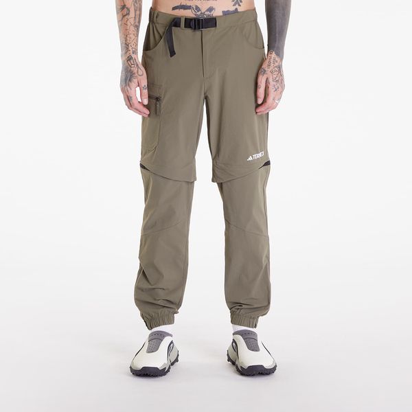 adidas Performance adidas Terrex Utilitas Hiking Zip-Off Pants Olive Strata