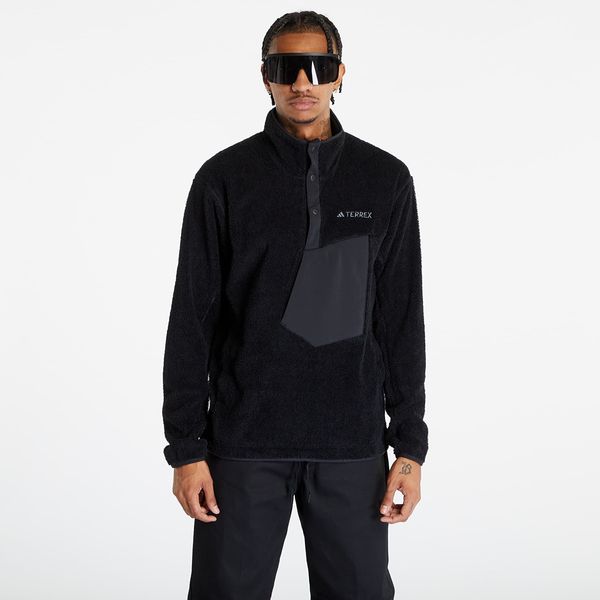 adidas Performance adidas Terrex Xploric High Pile Fleece Pullover Black