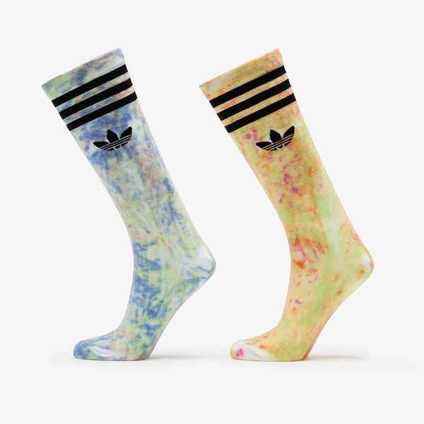 adidas Originals adidas Tie-Dyed High Crew Socks 2-Pack Multicolor XL