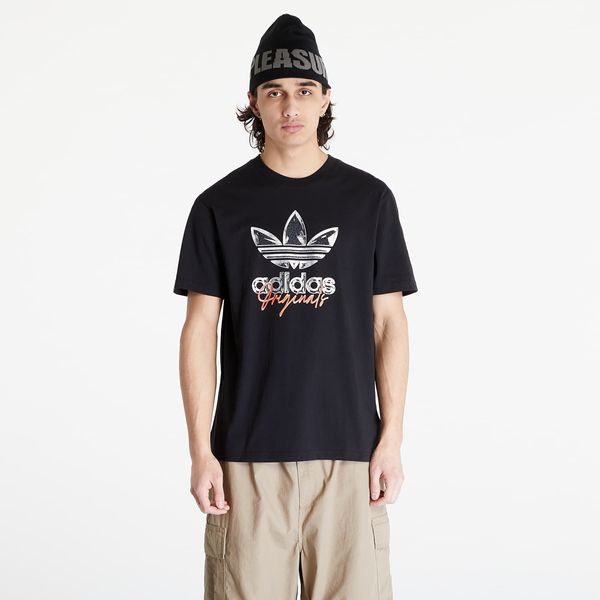 adidas Originals adidas Training Supply 3-Stripes Short Sleeve Tee Black