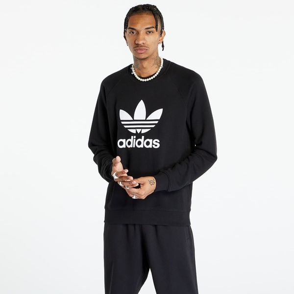 adidas Originals adidas Trefoil Crew Black