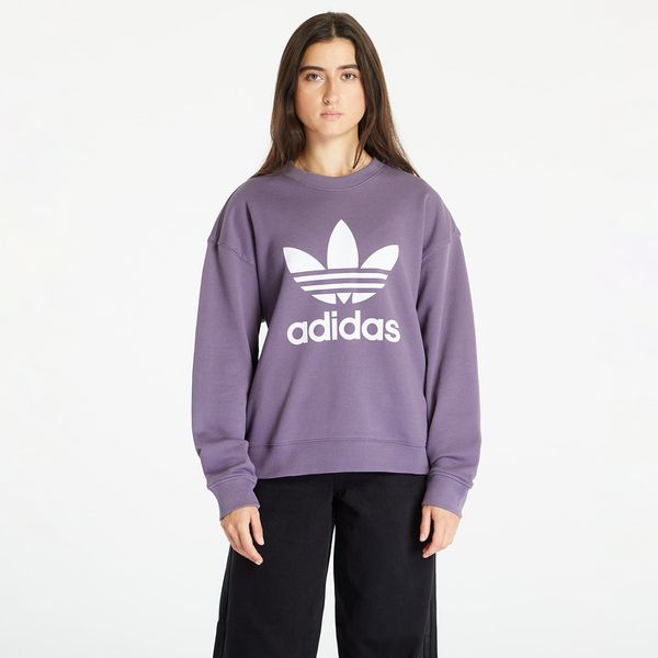 adidas Originals adidas Trefoil Crew Sweat Shale Violet