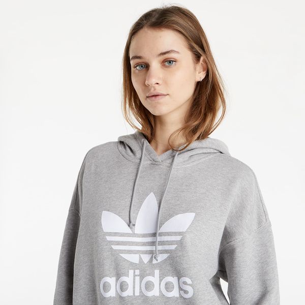 adidas Originals adidas Trefoil Hoodie Mgreyh