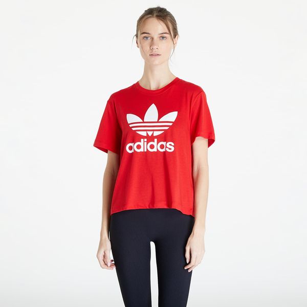 adidas Originals adidas Trefoil Tee Boxy Better Scarlet