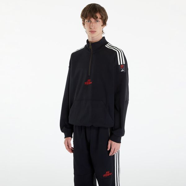 adidas Originals adidas x 100 Thieves Half-Zip Black