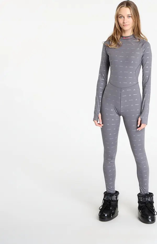 adidas Performance adidas x Moon Boot Bodysuit Granite/ Reflective Silver M