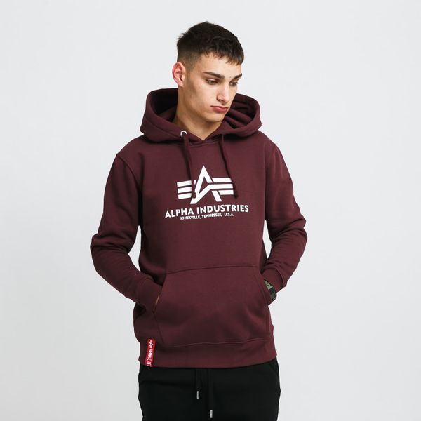 Alpha Industries Inc. Alpha Industries Basic Hoody Dark Wine