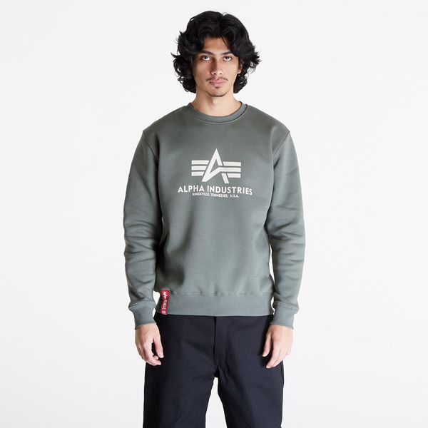 Alpha Industries Inc. Alpha Industries Basic Sweater Vintage Green