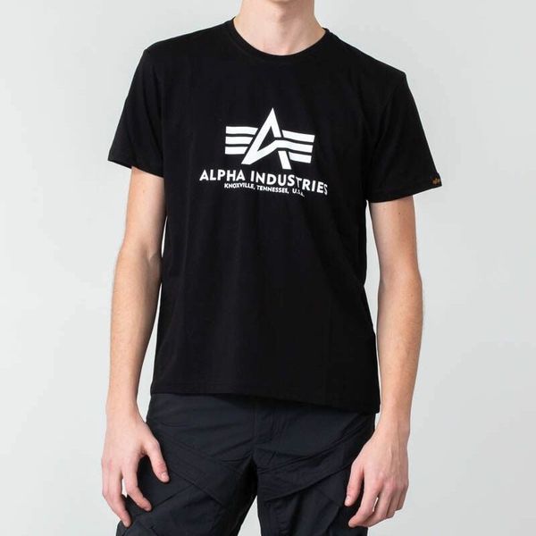 Alpha Industries Inc. Alpha Industries Basic Tee Black/ White