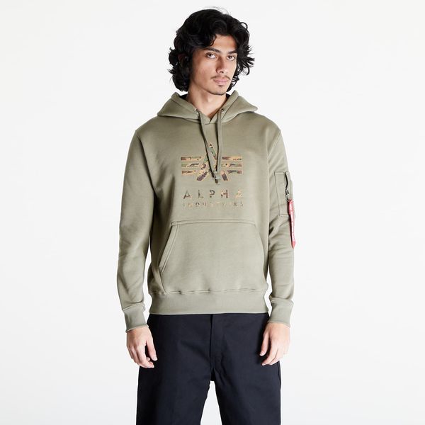 Alpha Industries Inc. Alpha Industries Camo TPU Hoody Olive