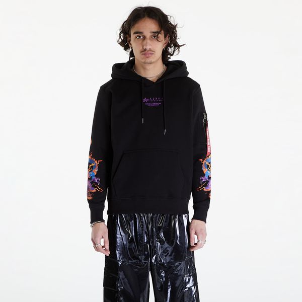 Alpha Industries Inc. Alpha Industries Dragon EMB Hoody Black