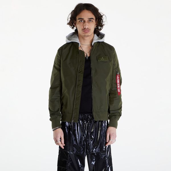 Alpha Industries Inc. Alpha Industries MA-1 TT Hood Dark Green