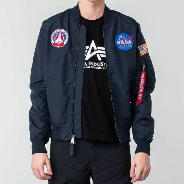 Alpha Industries Inc. Alpha Industries MA-1 TT NASA Reversible II Blue