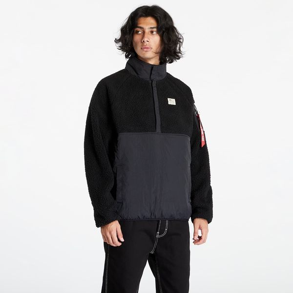 Alpha Industries Inc. Alpha Industries Teddystoff Nylon Anorak Black